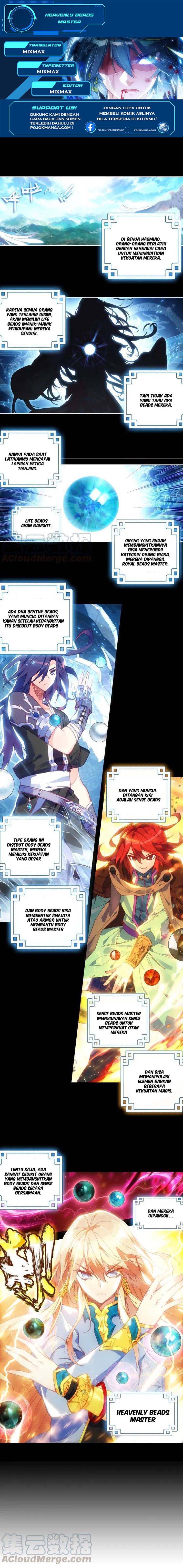 Heavenly Beads Master Chapter 01 Bahasa Indonesia